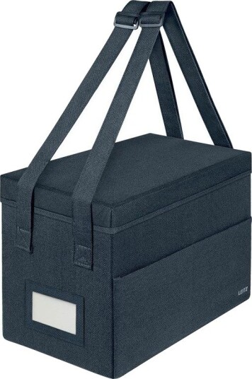 Leitz Fabric oppbevaringsveske Clean Desk Kompakt 3 Rom Fløyelsgrå