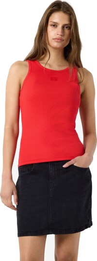 NOISY MAY Nmmaya S/L Regular Tank Top Noos Red M