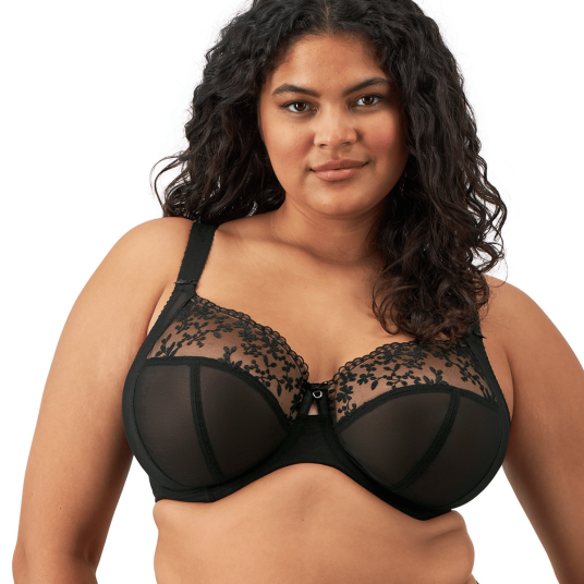 Elomi BH Zarla Underwired Bra Svart I 80 Dame
