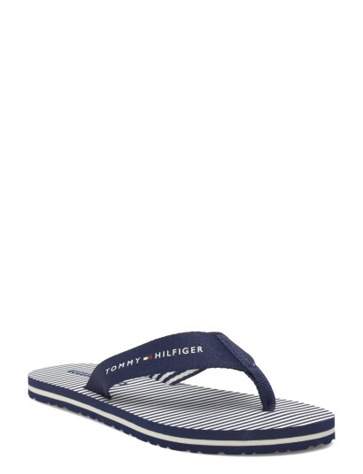 Tommy Hilfiger Th Ithaca Stripe Summer Sandal   Navy   37