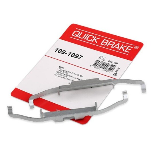 Tilbehørsett, skivebremse belegg QUICK BRAKE 109-1097