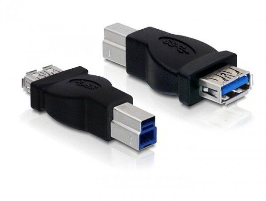 Delock USB-adapter USB Type B Til USB-A Delock USB-adapter USB Type B Til USB-A