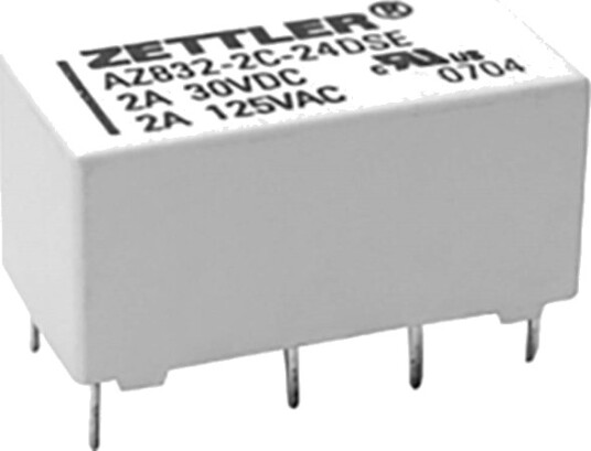 Zettler Electronics Az832 2C 24Dse Printrelé 24 V/Dc 3 A 2 Brytere 1 Stk