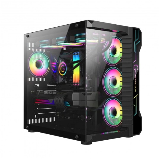 Greencom CONQUEROR iX79Z2 - RTX 4070 | Ryzen 5 7600X | 32GB DDR5 Greencom CONQUEROR iX79Z2 - RTX 4070 | Ryzen 5 7600X | 32GB DDR5
