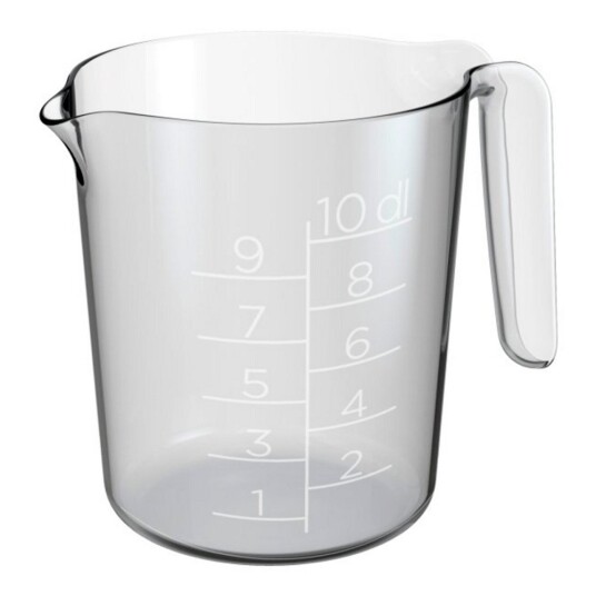 GastroMax  Målebeger 1L klar