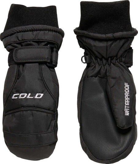 COLD Force Mitten Jr. - BLACK - 8-9