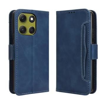 Motorola Moto G86 Kortholder Lommebokveske blå