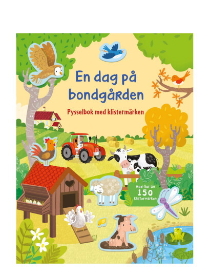 TUKAN En Dag På Bondgården: Pysselbok Med Klistermärken - Multi/patterned - SWEDISH