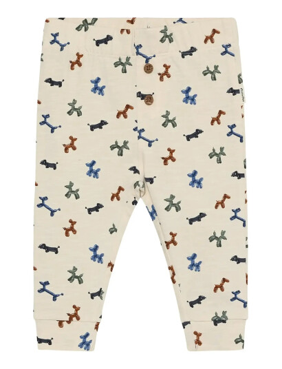 Minymo Pants Aop Cream 80