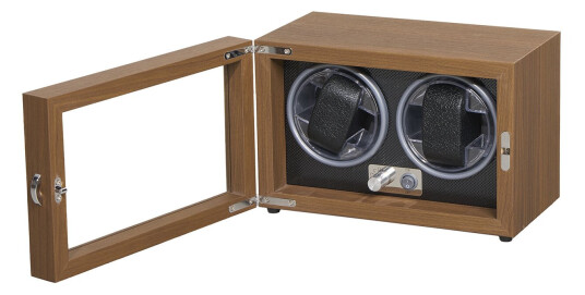 Mulhouse Watch Winder 1 klokke Brun Tre KXD0716 - Unisex - Wood
