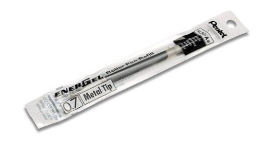 Pentel LR7-A Energel Refill 0.7mm Sort - 12 pcs