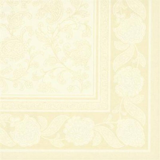 Middag serviett Ornament Champagne Middag serviett Ornament Champagne