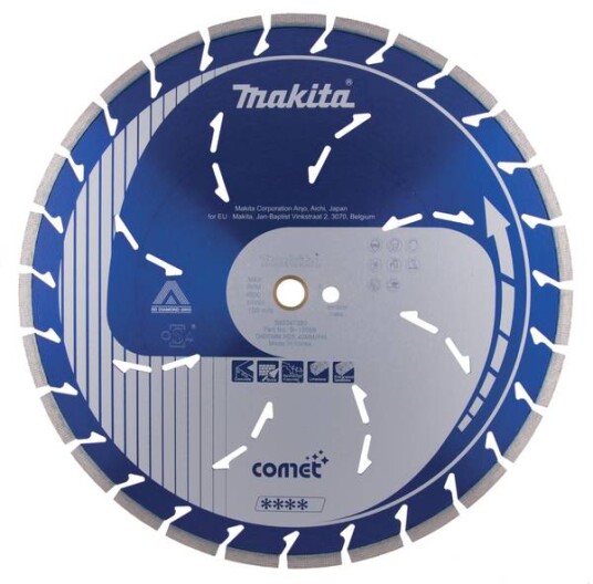 Makita B-13568 Diamantkappeskive 400 mm for Betong og Fliser