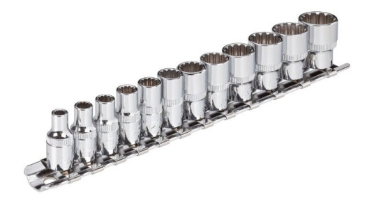 Vigor V1897, Pipenøkkelsett, 1/4", 12 Hode(R), 4,5,6,7,8,9,10,11,12,13,14 Mm Vigor V1897, Pipenøkkelsett, 1/4", 12 Hode(R), 4,5,6,7,8,9,10,11,12,13,14 Mm