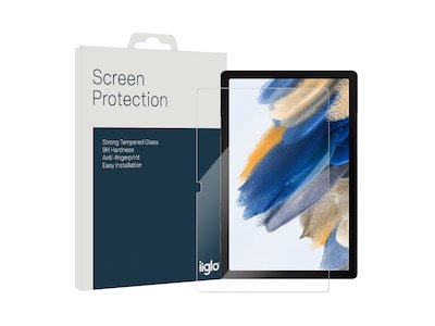 iiglo Galaxy Tab A8 10,5" Clear Glass Skjermbeskytter