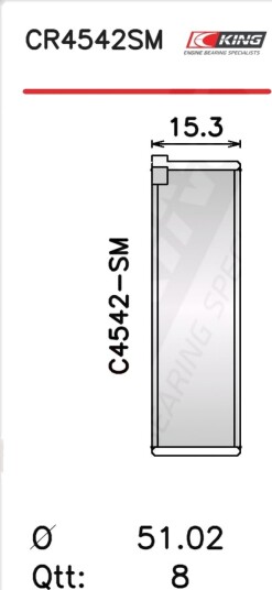 Stempelstanglager IPSA CR119301