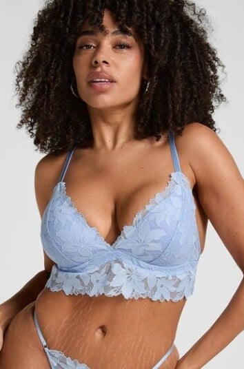 Hunkemöller Bralette Ingrid Blå
