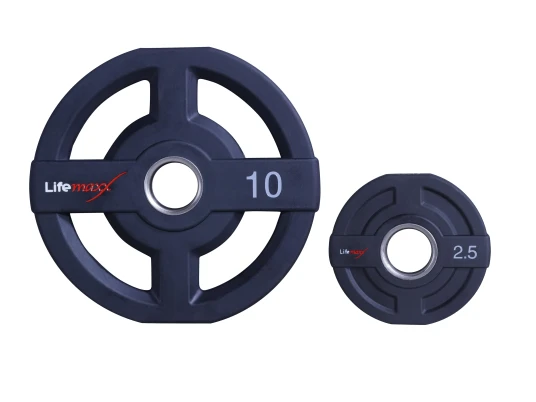 Lifemaxx PU Olympisk Vektskive 10 kg Lifemaxx PU Olympisk Vektskive 10 kg
