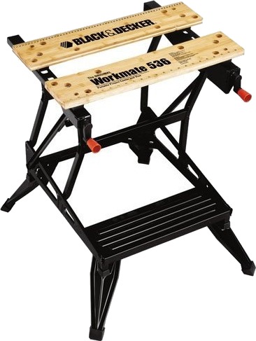 Black+Decker WM536 Sammenleggbar Arbeidsbenk i Stål og Tre Black+Decker WM536 Sammenleggbar Arbeidsbenk i Stål og Tre