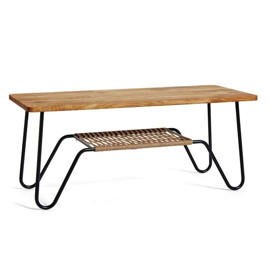 Mavis Marcel Coffee Table/Sideboard 120x50 cm Oiled Rustic Oak