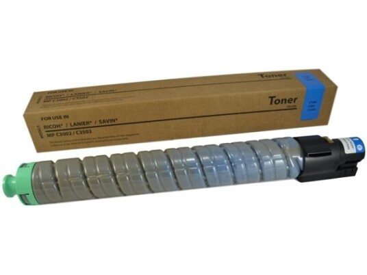 Ricoh Aficio 3002 / 3502 Cyan Tonerkassett Av Katun 47136