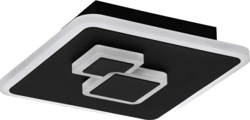 Eglo Cadegal Taklampe 200X200 7,8W 1200 Lm 4000K Sort/Hvit