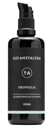 Badeanstalten Kropsolie Agurk og Mynte 100 ml Badeanstalten Kropsolie Agurk og Mynte 100 ml