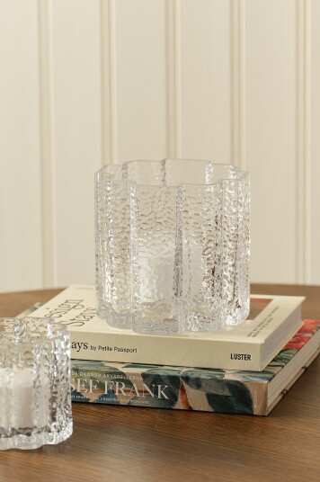 Ellos Home Lanterne Eira høyde 15 cm Transparent