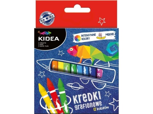 Derform Graphion Blyanter 12 Farger Kidea - 246589 Derform Graphion Blyanter 12 Farger Kidea - 246589