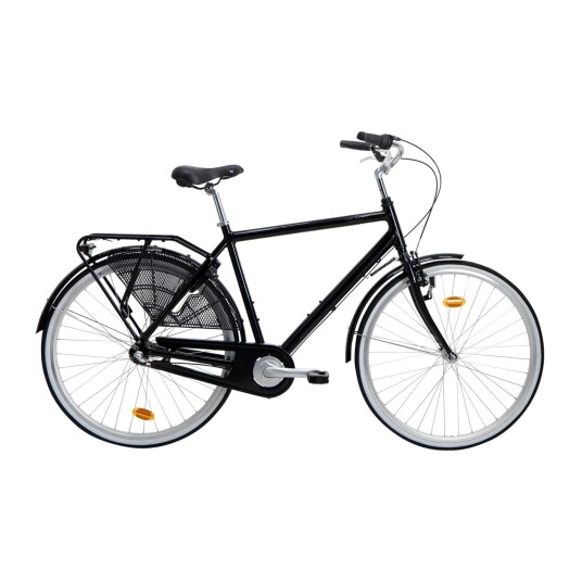 VeloCity by White Vilmer 28" 3-speed Classic Black 24, bysykkel, herre BLACK
