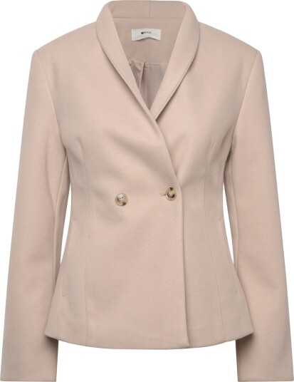 Gina Tricot Shaped Wool Blend Jacket Beige S Gina Tricot Shaped Wool Blend Jacket Beige S