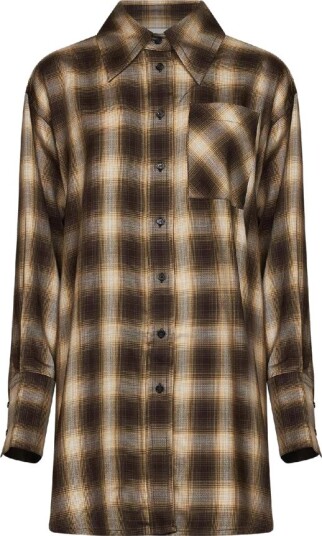 CO, Dame, Bluser & Skjorter, Brun, XS,