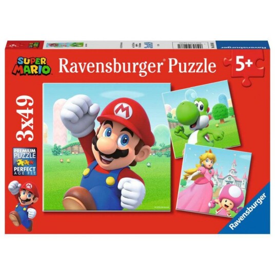 Ravensburger Super Mario 3x49pcs Ravensburger Super Mario 3x49pcs