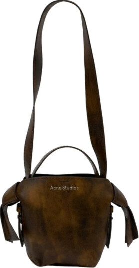 Acne Studios Dame Vesker Brun ONE SIZE, Acne Studios Dame Vesker Brun ONE SIZE,