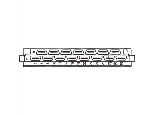 Schroff Knivlist Knivstrip H15 Loddet 69001865