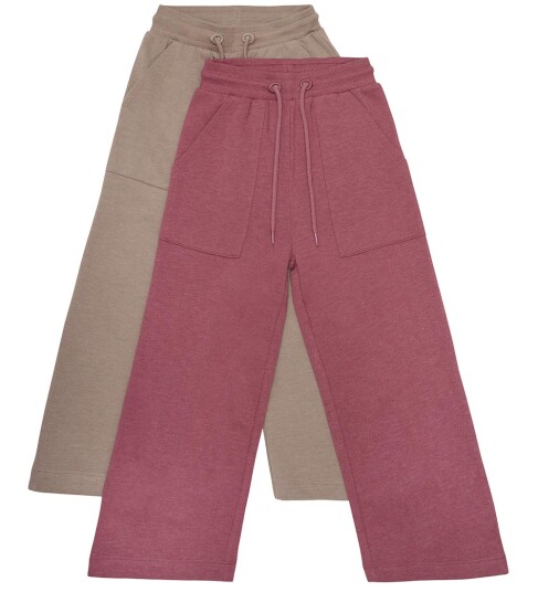 Minymo Sweat Pant (2-Pack) Brown 128