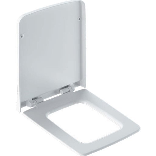 Geberit Xeno Toalettsete, Soft Close, Avtagbar, Hvit