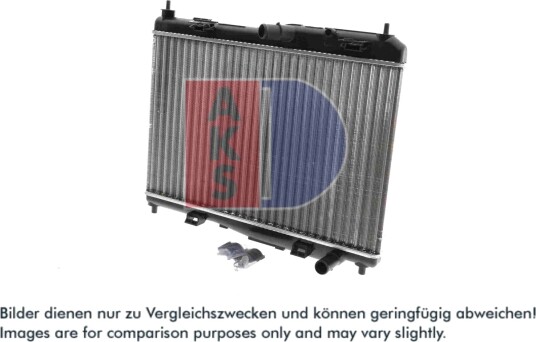 AKS DASIS 090082N Radiator motorkjøling AKS DASIS 090082N Radiator motorkjøling