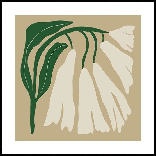 Big Blooming IV Plakat Plakat / 30x30cm