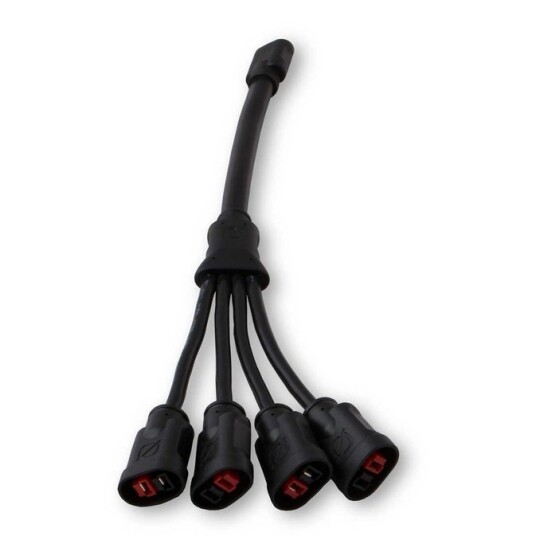 Goal Zero 4x High Power Port Combiner To High Power Port Connector Black OneSize Goal Zero 4x High Power Port Combiner To High Power Port Connector Black OneSize
