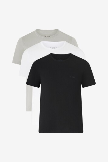 BOSS - T-skjorte Classic 1023993 3-pakning - Flerfarget