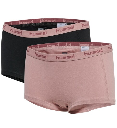 Hummel Hmlcarolina Hipsters 2 Pack Pink 110/116