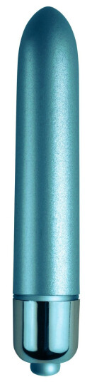 Rocks Off 90 mm Touch of Velvet Klitorisvibrator - Turkis Rocks Off 90 mm Touch of Velvet Klitorisvibrator - Turkis