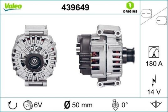 Dynamo VALEO 439649