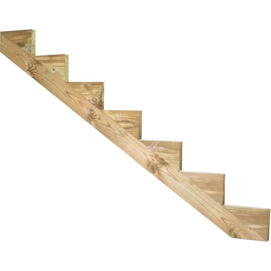 Jabo Trappevange 7 trinn FSC Impregnert NTR A Jabo Trappevange 7 trinn FSC Impregnert NTR A