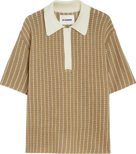 Jil Sander Herre Topper Beige L,