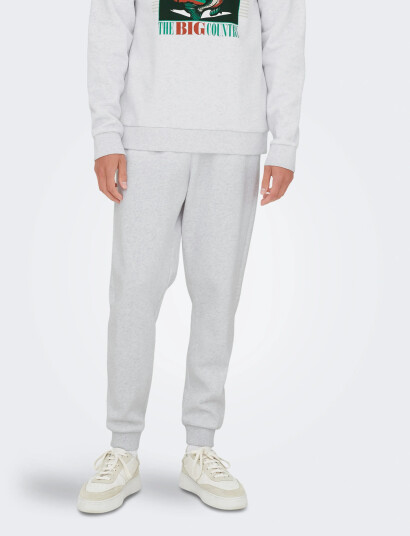 ONLY & SONS Onsceres Life Sweat Pants - Grey - XS