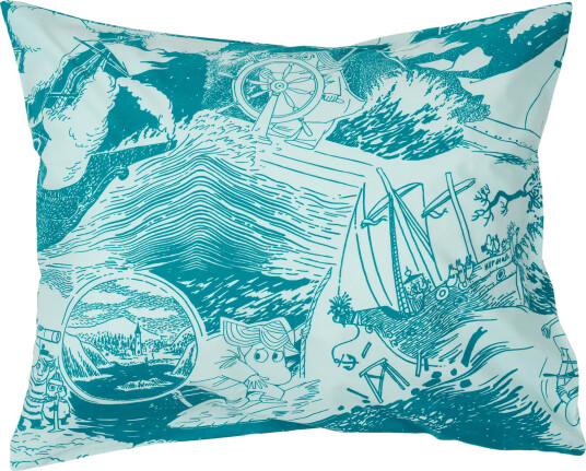 Moomin Arabia Mummitrollet putetrekk 50 x 60 cm Seiling