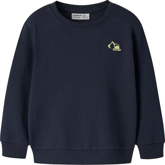 Name It Nmmvallen Ls Nreg Sweat Unb Navy 92