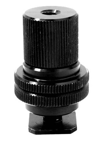 Kupo KS-041 Hot Shoe Adapter 3/8''-1/4'' W Barrel Adapter